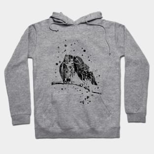 Owl in love Hoodie